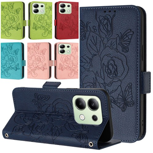 Leather rose wallet - wallet, cover